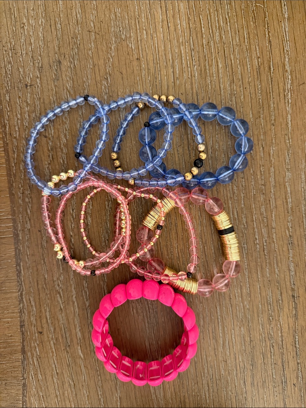 10 Allie and Bess bracelets - size M